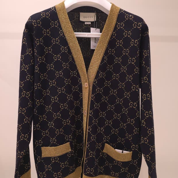 [정품/중고] 구찌 GG 가디건