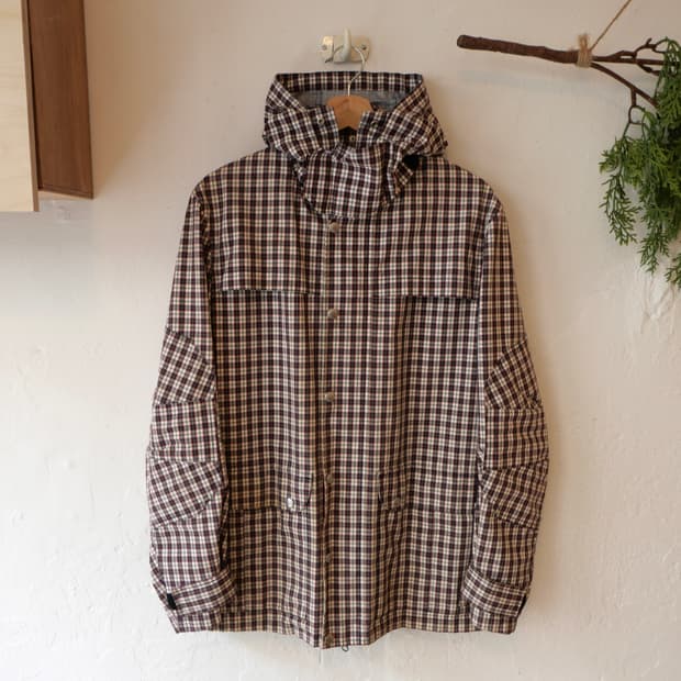 준야 와타나베 체크 셔츠 자켓