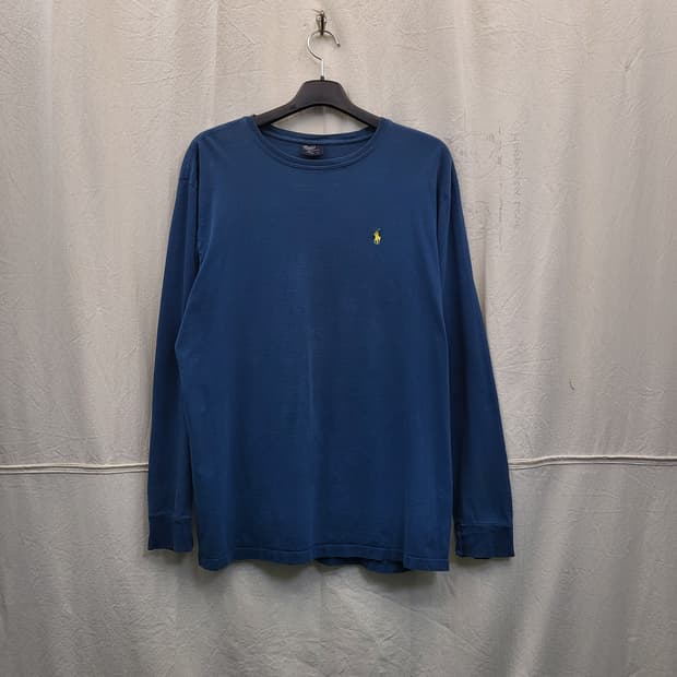 폴로 랄프로렌 블루 긴팔 티셔츠