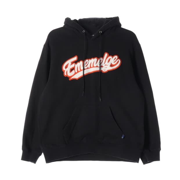 MMLG 스크립트 로고 후드티 M