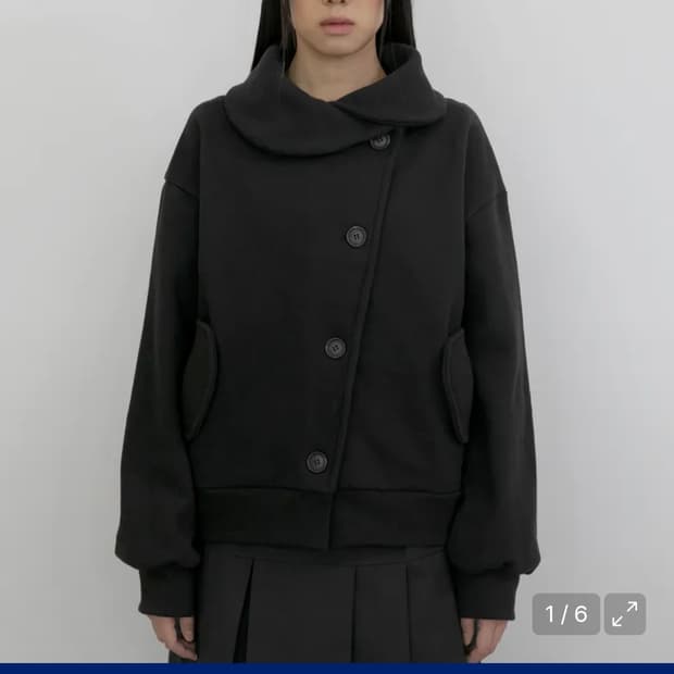플레어업 레이어드 자켓 블랙