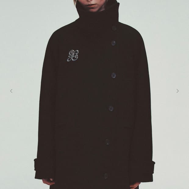 (실사 O) Burmula CASHMERE HIGH NECK COAT