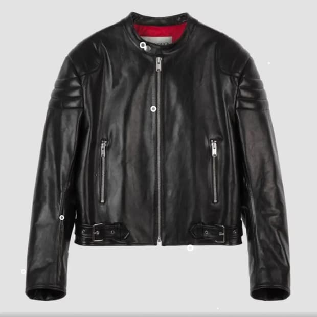 L)렉토 레드라이너 레더 라이더자켓