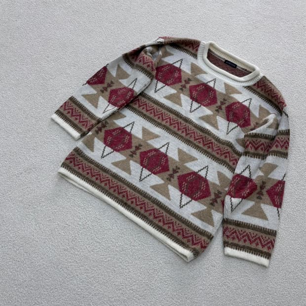 실측확인 Zibitto 캐주얼 니트 0320E