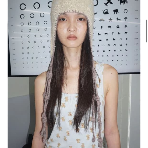 스컬프터 노르딕 이어플랩 밀크티