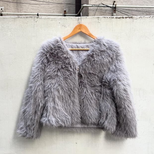 빈티지 퍼 자켓