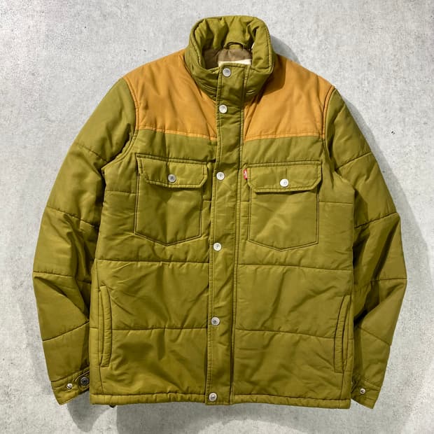[M] Levi's 리바이스 카키 패디드 자켓