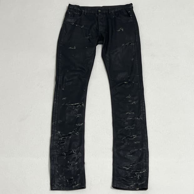 디올옴므 04SS Strip 왁스 디스진 디스트로이드진