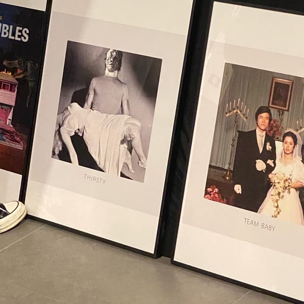 22년도 틴트콘 검정치마 MD 앨범 자켓 포스터 3종