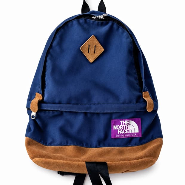 노스페이스 퍼플라벨 스웨이드 데이팩