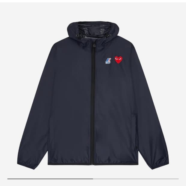 꼼데가르송 x 까웨 바람막이 L사이즈