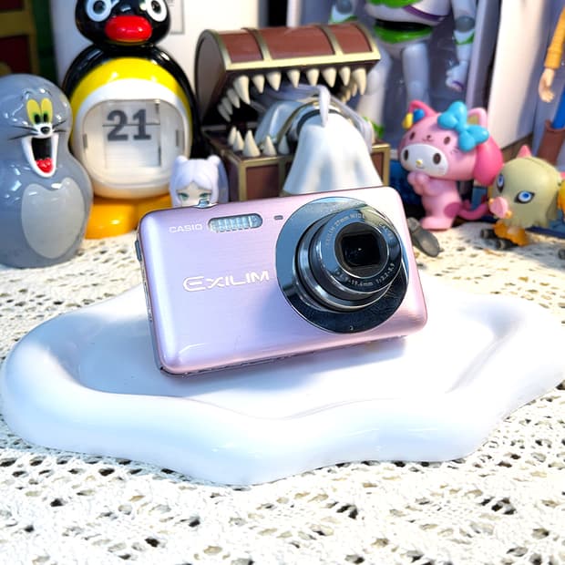 [💕레어컬러] 카시오 엑슬림 Exilim EX-Z800 연분홍 디카