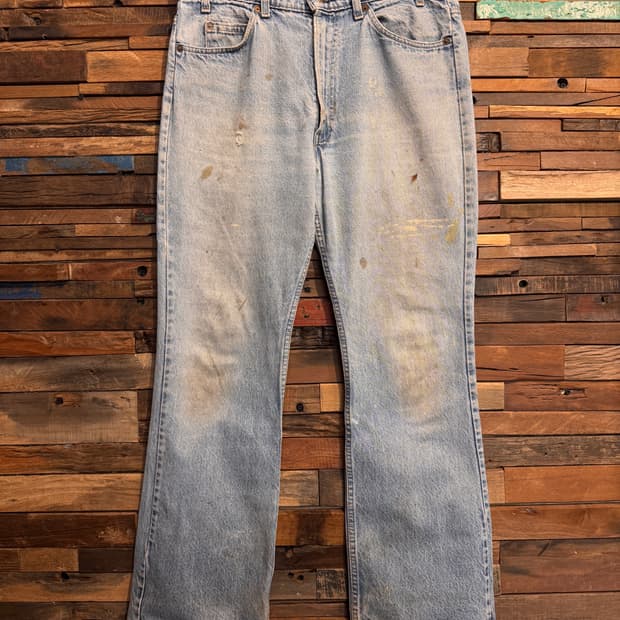 80s levis orange tab 517 denim pants