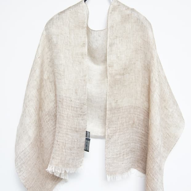 GALLIENI linen stole 이태리 100% 린넨 럭셔리 머플러