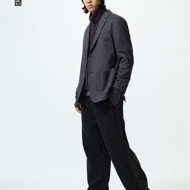 유니클로 니들스 콜라보 후리스와이드팬츠 (블랙/S사이즈)