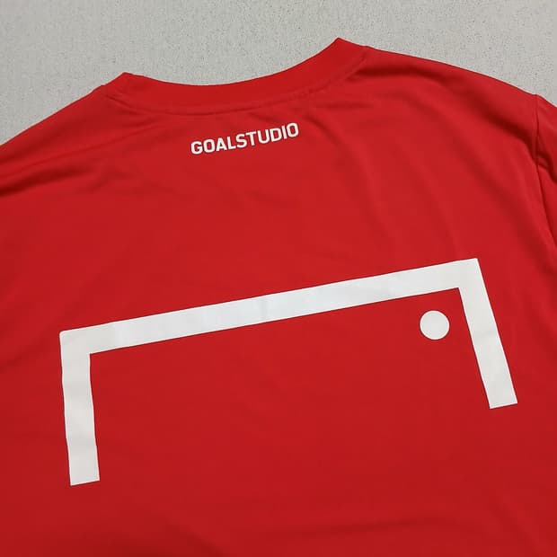 GOALSTUDIO 골스튜디오 반팔 져지 티셔츠