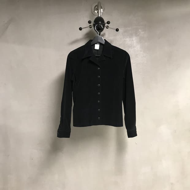 베르사체 스웨이드 자켓 블랙 40(W)