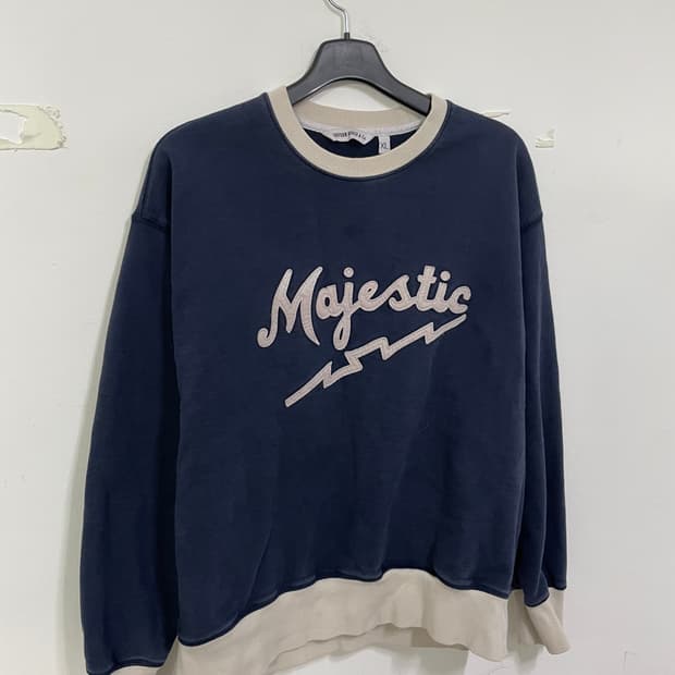 유니폼브릿지 네이비 맨투맨