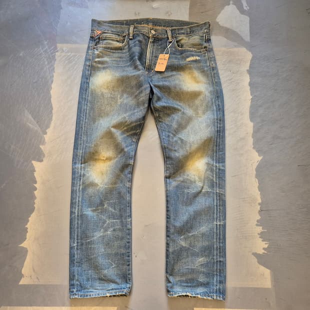 denim&supply hard washing pants