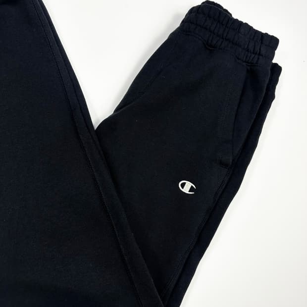 챔피온 오리지널 블랙 트레이닝 조거팬츠 (S)