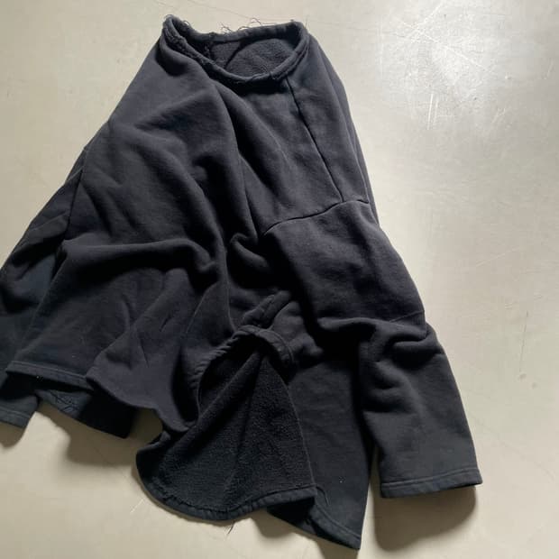 KZ ATELIER – Asymmetric Fleece Top