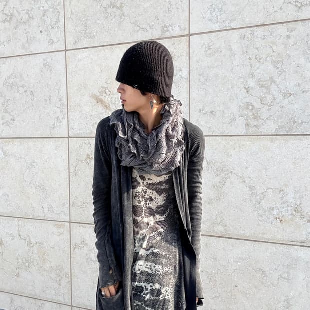 12. Layered scarf 2.8