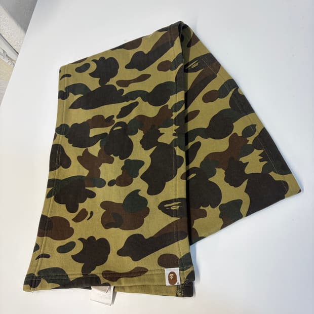 상태 좋음)) 베이프 카모 머플러