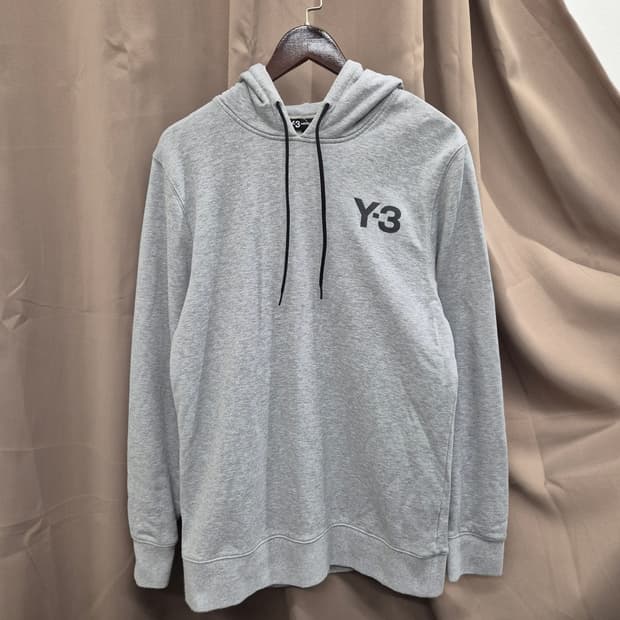 Y-3 회색 후드티 L