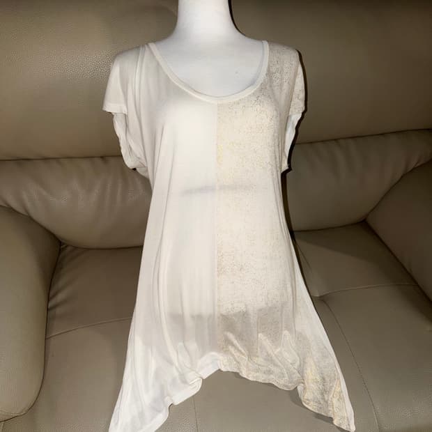 Calvin Klein archive half panel tee