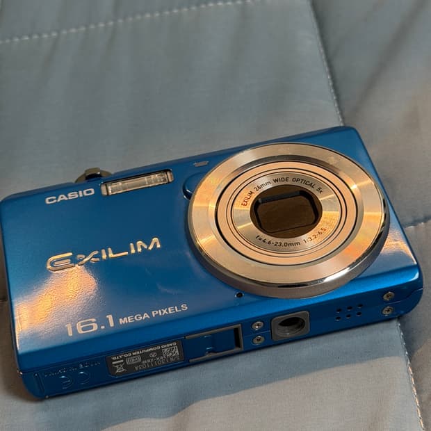 [초미품] 카시오 엑슬림 exilim  ex-zs12 블루
