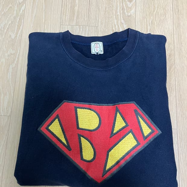 00s 올드 베이프 스웻셔츠 m