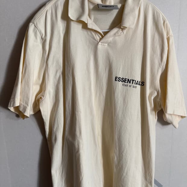 Essentials short sleeve boxy polo