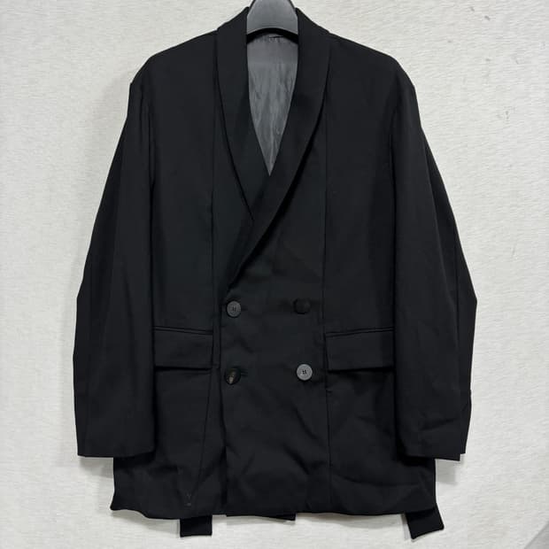 우영미 더블 브래스티드 블레이저 48사이즈