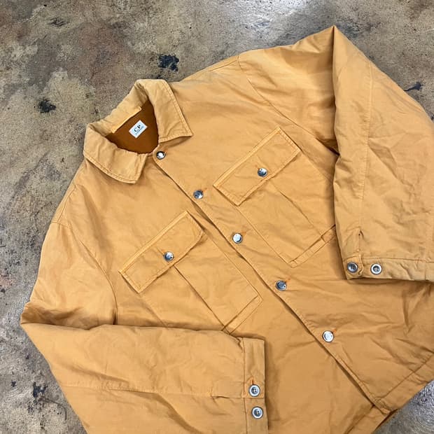 [정품/110] 올드 CP컴퍼니 오버셔츠 자켓 옐로우 b16