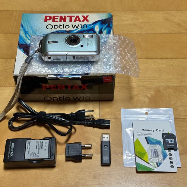 풀박스 Pentax Optio W10 펜탁스 옵티오 소프트필터 빈티지디카
