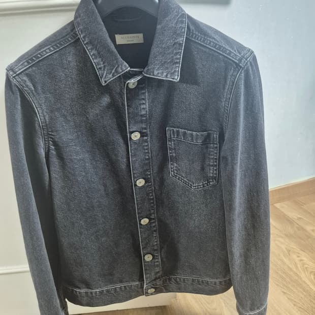 [M/블랙]올세인츠 데님자켓 판매합니다.