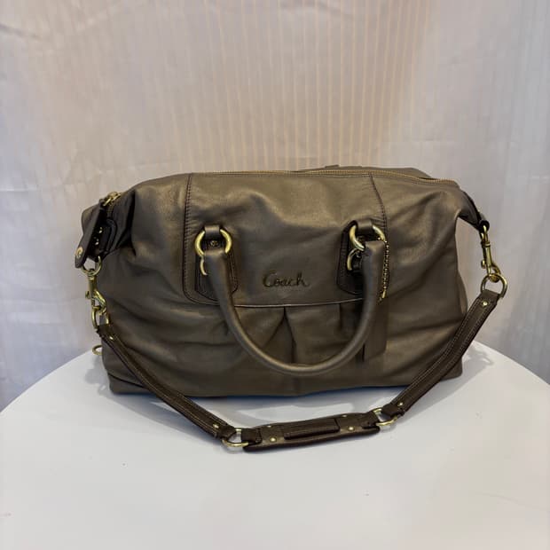 정품 코치 투웨이 토트백    