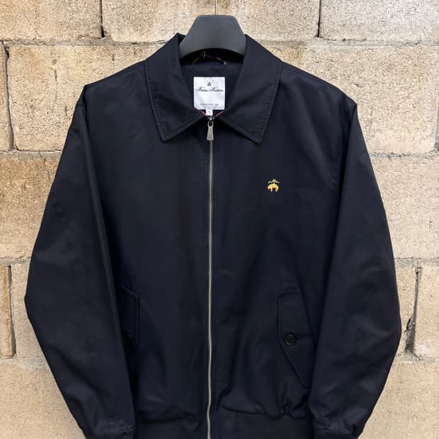 브룩스 브라더스 클래식 봄버 자켓