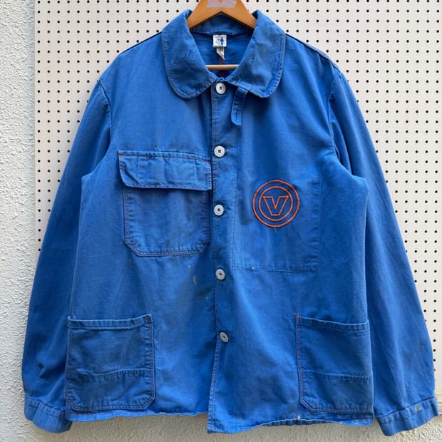 OLD EURO VINTAGE ORANGE STITCH 프렌치워크자켓