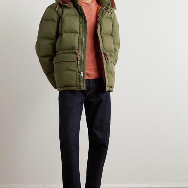 rrl 카라코람 패딩 올리브 xl