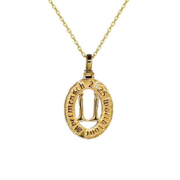 지디 위버멘쉬 목걸이 플레인