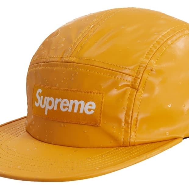 슈프림 SS19 스플래터 물방울 캠프캡