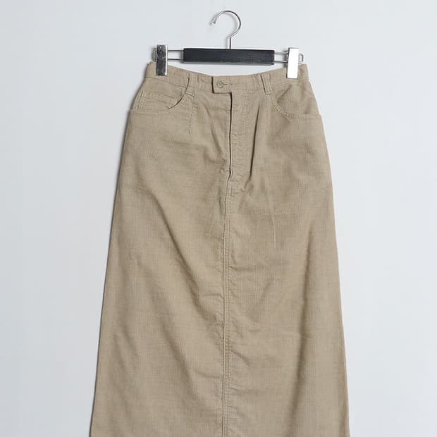 90's L.L.Bean Cord Skirt (26)