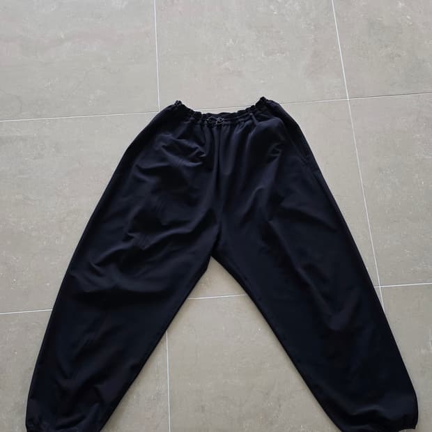 COS 블랙 벌룬 와이드 팬츠 XL