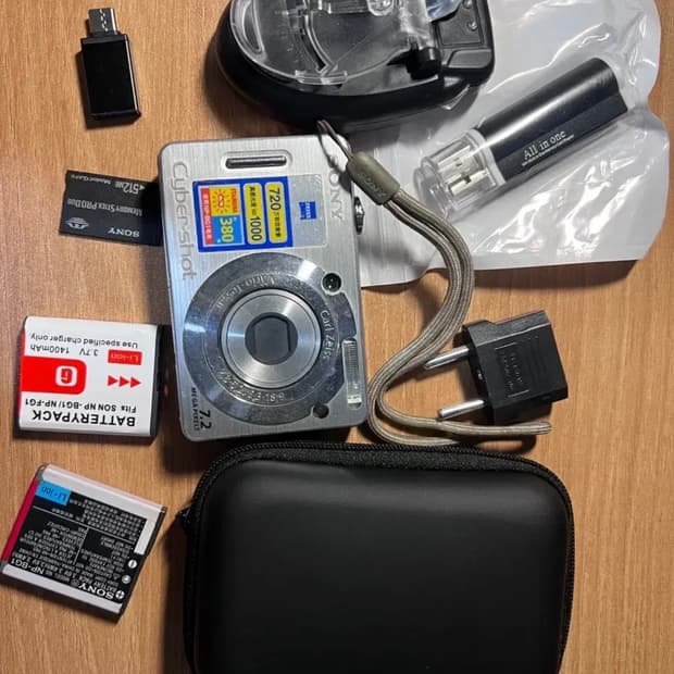 고장!!!소니 사이버샷 W55 Sony DSC-W55 디지털 카메라