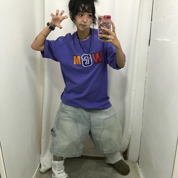 Bape Big Shark Printing T-shirt