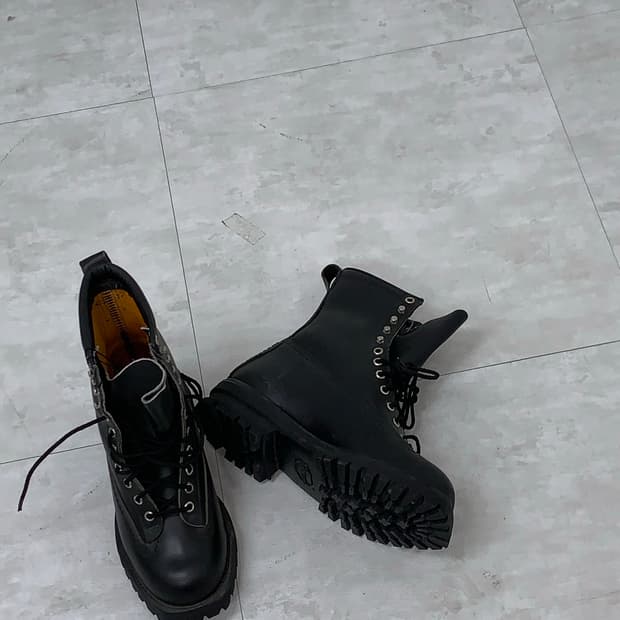 울버린 월드와이드 스틸토 컴뱃 비브람 부츠