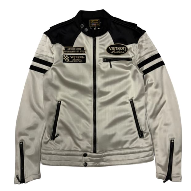 밴슨 레더 아메리칸 레전드 레이싱 자켓 M