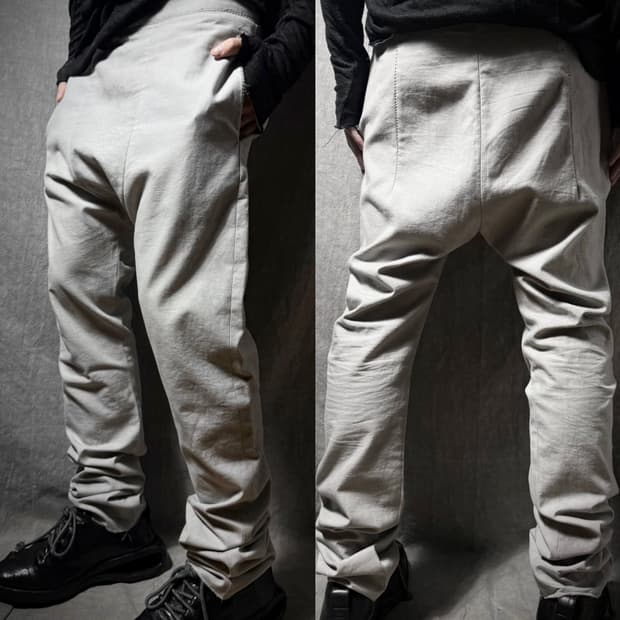 Poème Bohémien 12SS Overlock Stitch Pant