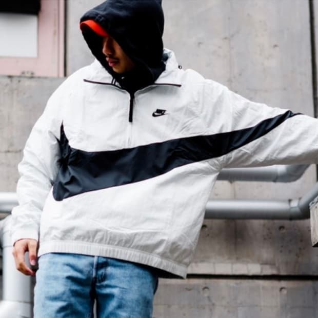 나이키(Nike) 푸츄라 빅스우시 아노락 바람막이